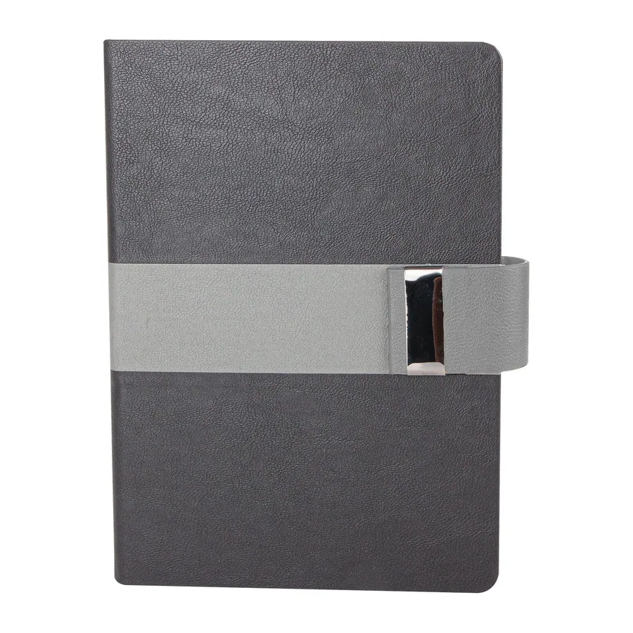 Armada Siyah Tarihsiz Defter (15x21 cm)