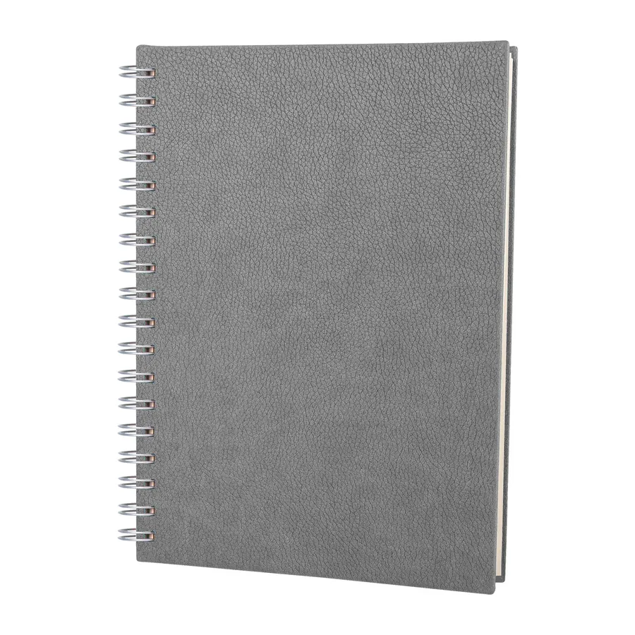 Altındağ Gri Kareli Spiralli Tarihsiz Defter (17x24 cm)