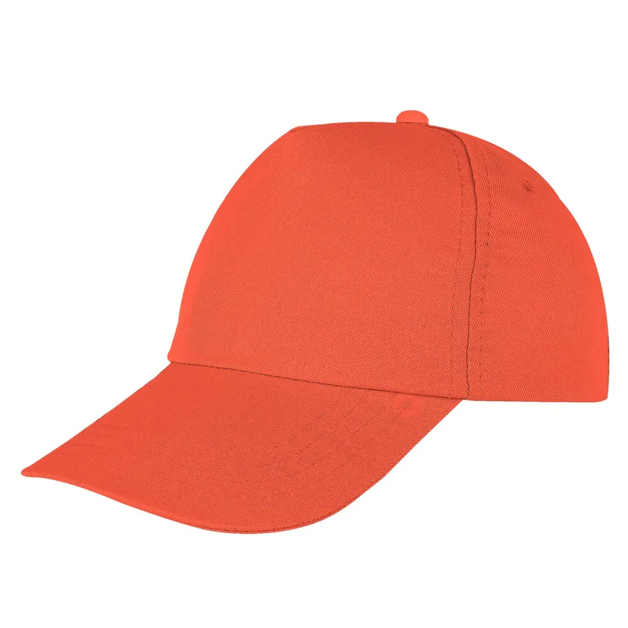 Papatya Turuncu Polyester Şapka