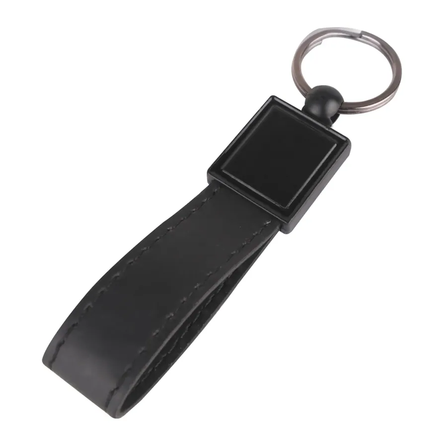Kaçkar Siyah Deri Anahtarlık