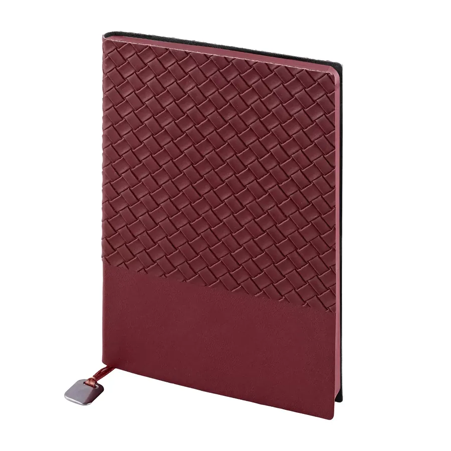 Akay Bordo Tarihsiz Defter (15x21 cm)