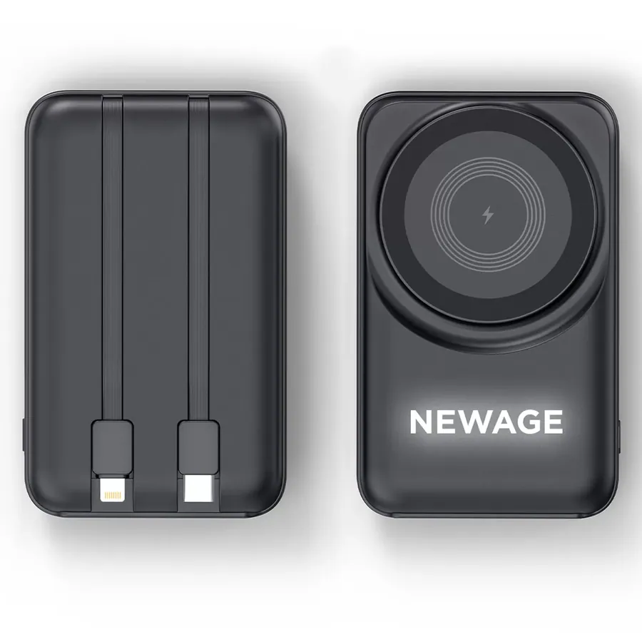 Küçükler 10.000 mAh Siyah Magsafe Ve Wireless Powerbank