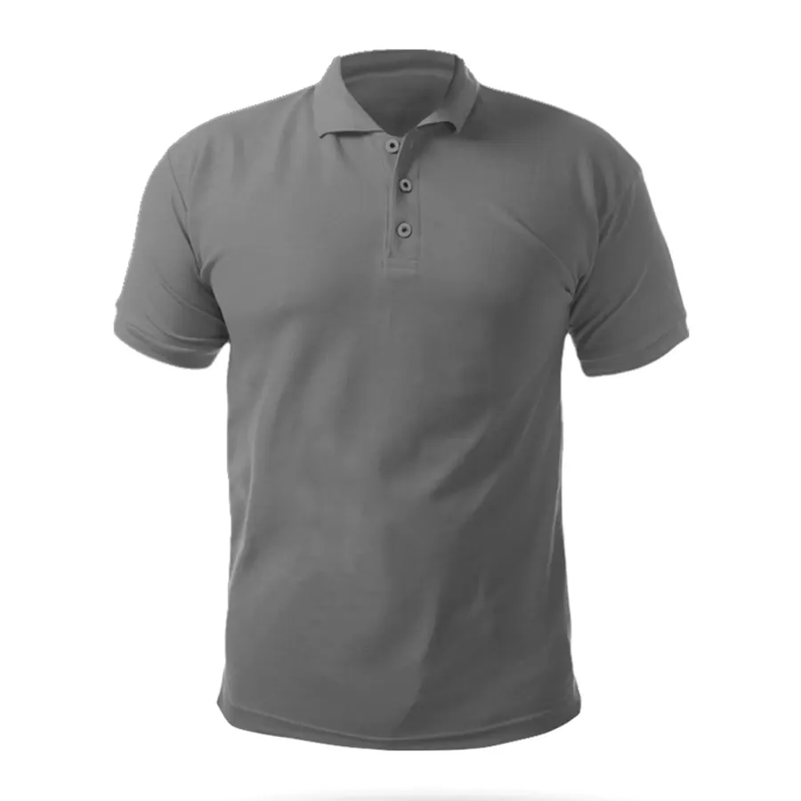 Açelya Gri XL Polo Yaka Tişört