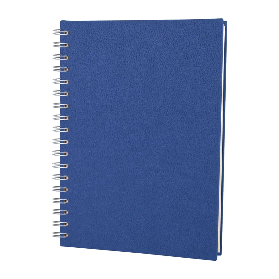 Altındağ Lacivert Kareli Spiralli Tarihsiz Defter (17x24 cm)