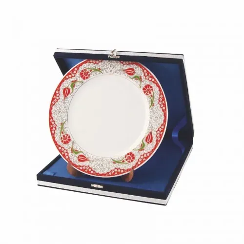 Ypt-03 Yaldız İşlemeli Plaket Tabak