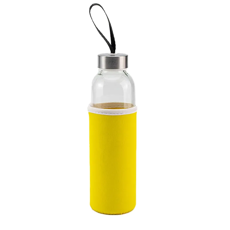 Ladoga Sarı 550 ml Cam Matara