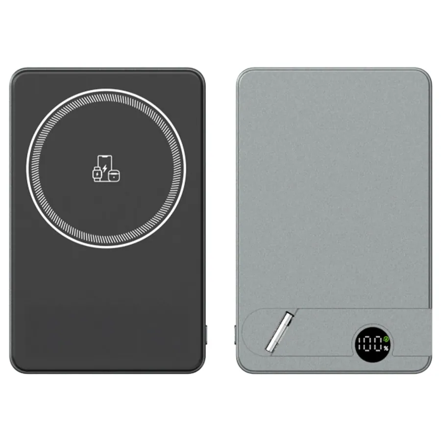 Kilyos 10.000 mAh Siyah Magsafe Ve Wireless Standlı Powerbank