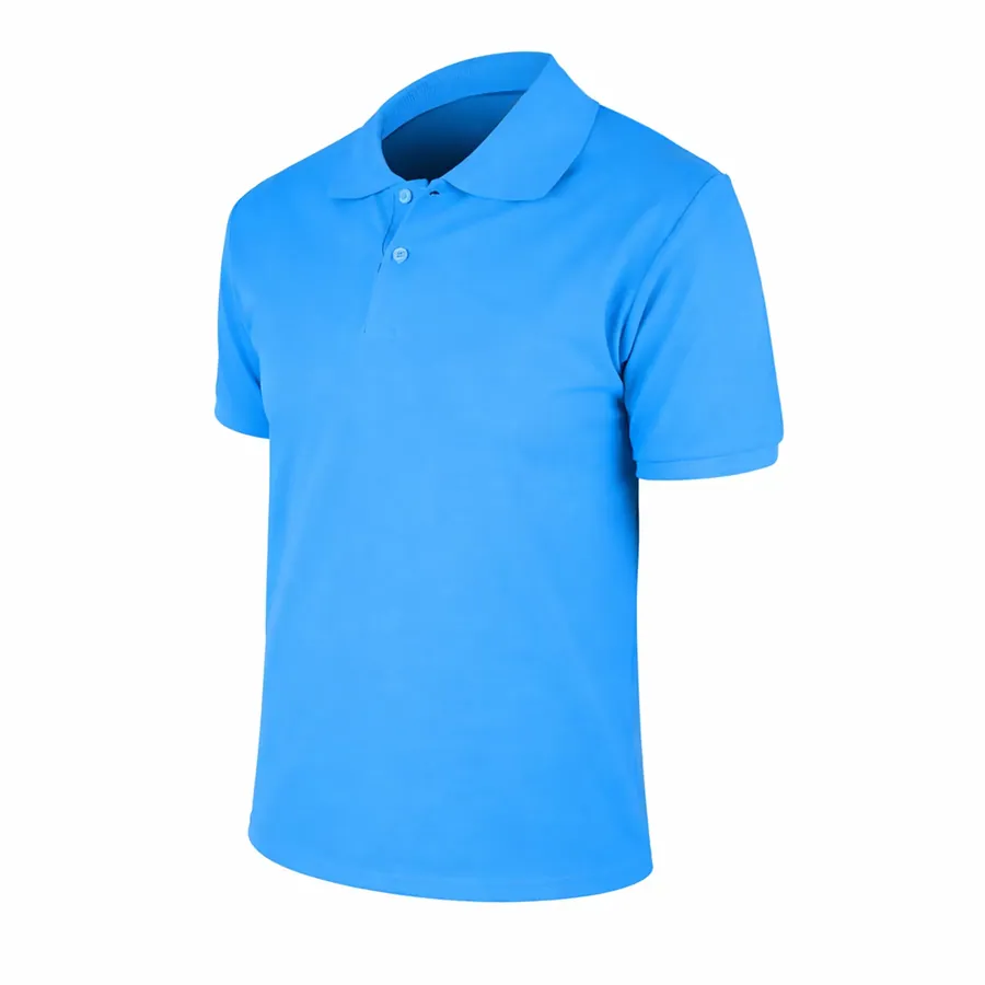 Begonya Mavi XL Polo Yaka Tişört
