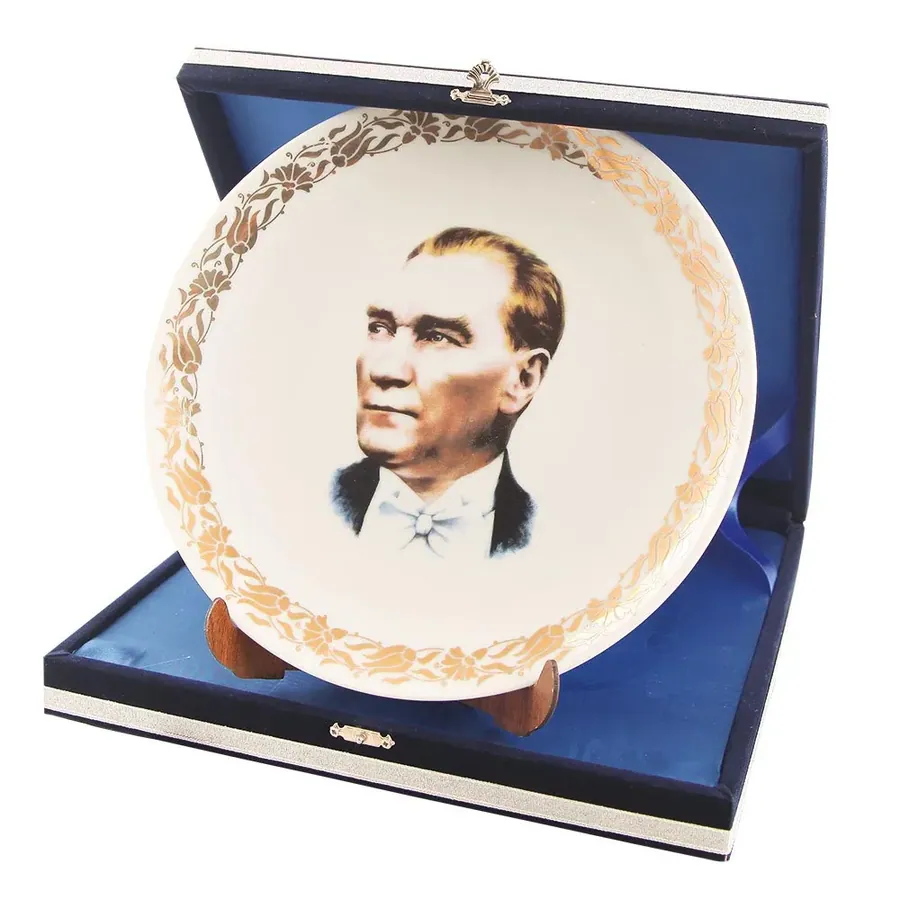 Ypt-09 Yaldız İşlemeli Plaket Tabak