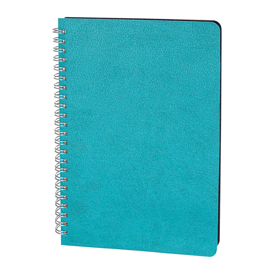Akyurt Turkuaz Spiralli Tarihsiz Defter (13x21 cm)