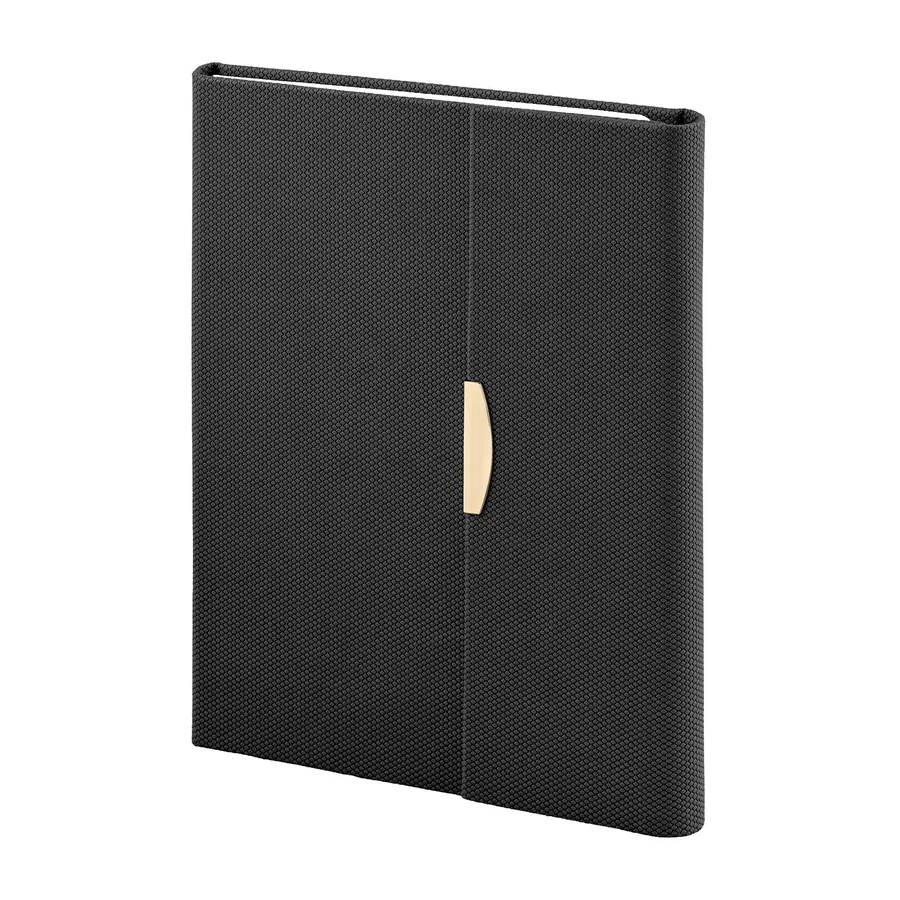 Bağlıca Siyah Tarihsiz Defter (15x21 cm)