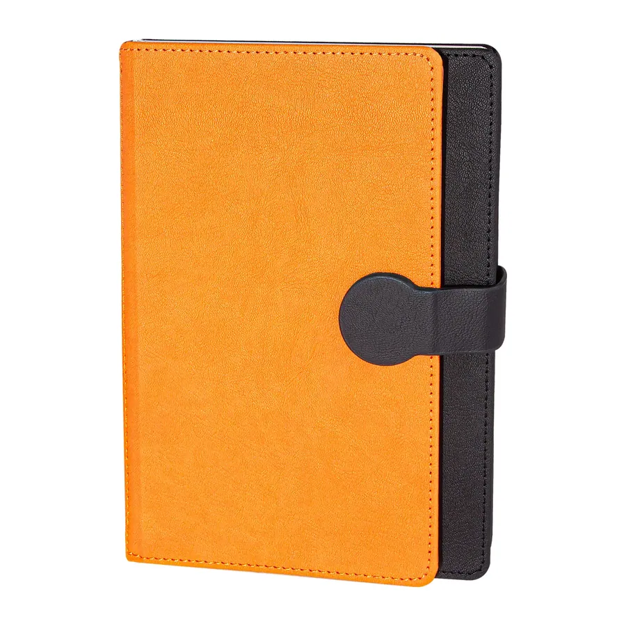 Saray Turuncu Tarihsiz Defter (15x21 cm)