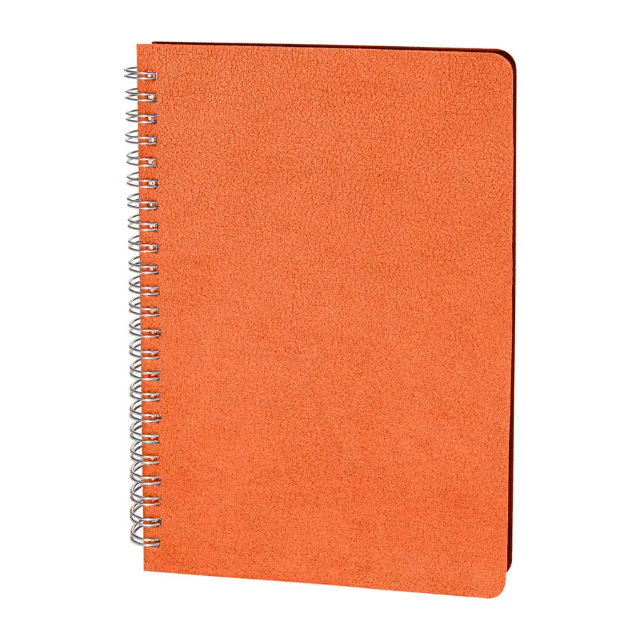 Akyurt Turuncu Spiralli Tarihsiz Defter (13x21 cm)
