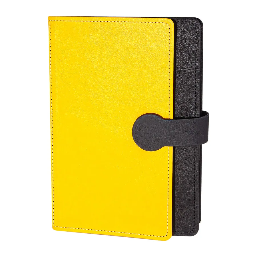 Saray Sarı Tarihsiz Defter (15x21 cm)