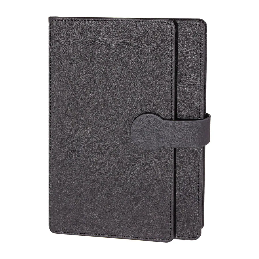Saray Siyah Tarihsiz Defter (15x21 cm)