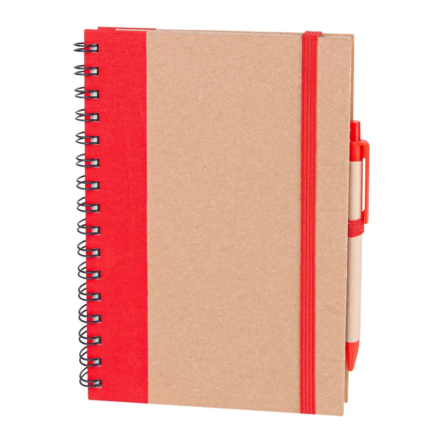 Pursaklar Kırmızı Spiralli Tarihsiz Defter (15x21 cm)