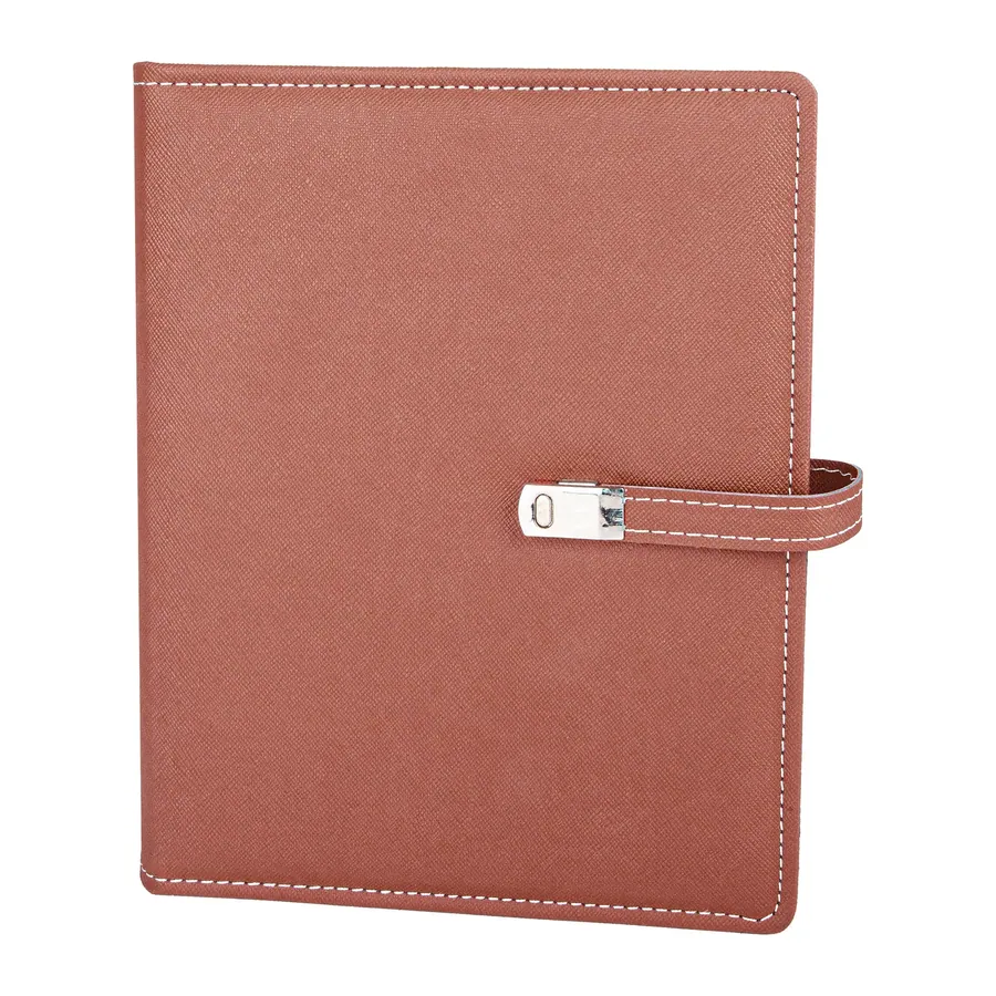 Aydınlıkevler Kahverengi Organizer Defter (18x21,5 cm)