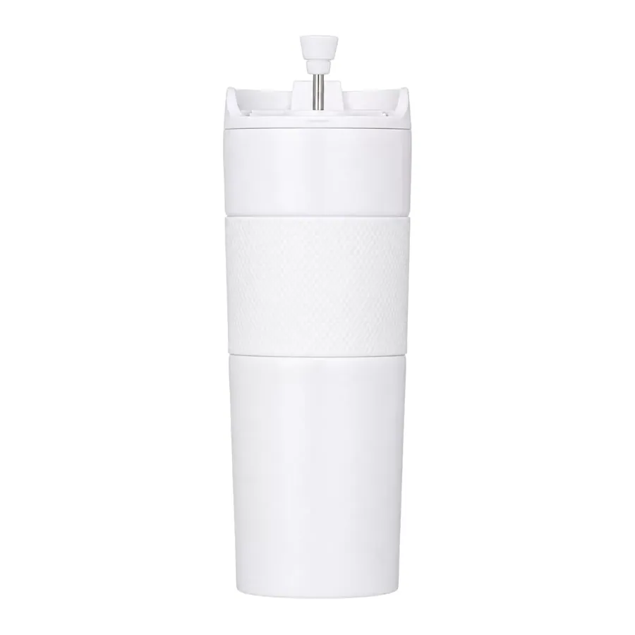 Cide Beyaz 500 ml French Press Termos