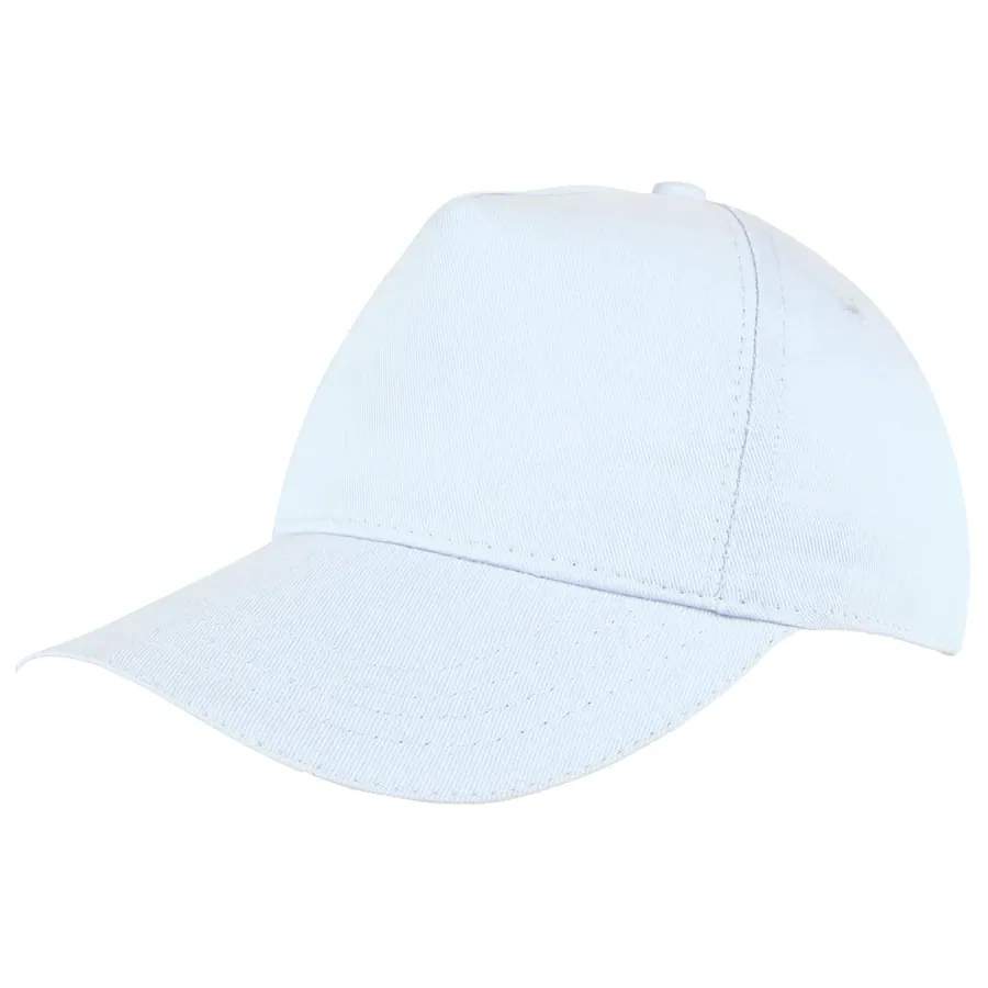 Kardelen Beyaz Cotton Kumaş Şapka