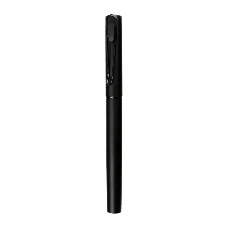 Erdemli Siyah Metal Roller Kalem