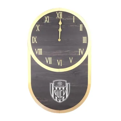 Orion Ahşap Kasa Duvar Saati (300x500 mm)