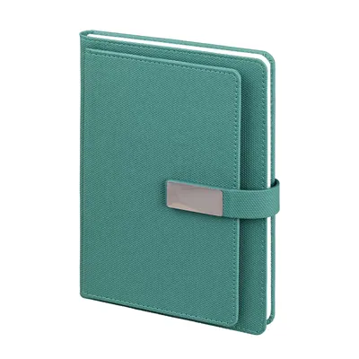 Bestekar Turkuaz Tarihsiz Defter (15x21 cm)