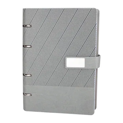 Birlik Gri Organizer Ajanda (17,5x22,5cm)