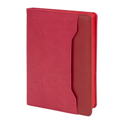 Koru Kırmızı Tarihsiz Defter (15x21 cm)