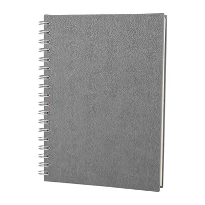Altındağ Gri Kareli Spiralli Tarihsiz Defter (17x24 cm)
