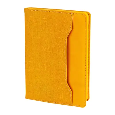 Koru Sarı Tarihsiz Defter (15x21 cm)