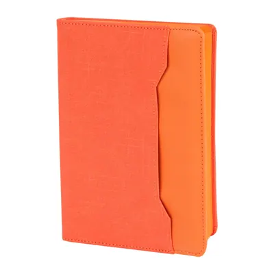 Koru Turuncu Tarihsiz Defter (15x21 cm)