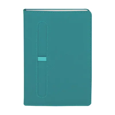Kurtuluş Turkuaz Tarihsiz Defter (15x21 cm)