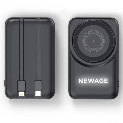 Küçükler 10.000 mAh Siyah Magsafe Ve Wireless Powerbank