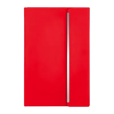 Keçiören Kırmızı Tarihsiz Defter (15x21 cm)