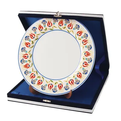 Ypt-08 Yaldız İşlemeli Plaket Tabak