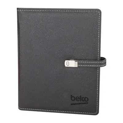 Aydınlıkevler Siyah Organizer Defter (18x21,5 cm)