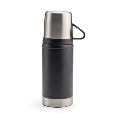 Kartepe Siyah 500 ml Bardaklı Termos