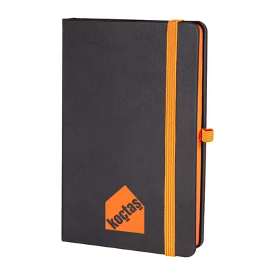 Tunalı Turuncu Tarihsiz Defter (13x21 cm)