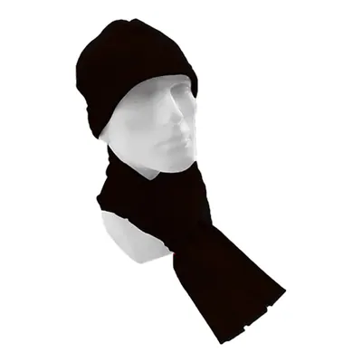 Siyah Polar Atkı-Bere