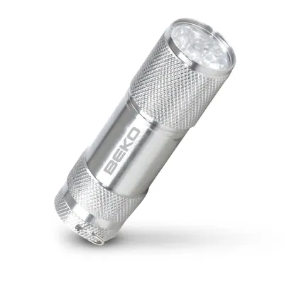 İspinoz Gümüş 9 LED El Feneri