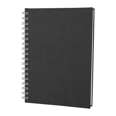 Altındağ Siyah Kareli Spiralli Tarihsiz Defter (17x24 cm)