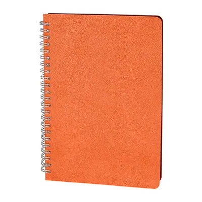 Akyurt Turuncu Spiralli Tarihsiz Defter (13x21 cm)