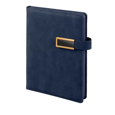 Anafartalar Lacivert Tarihsiz Defter (15x21 cm)