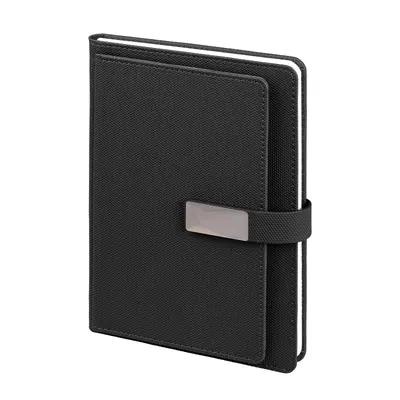 Bestekar Siyah Tarihsiz Defter (15x21 cm)
