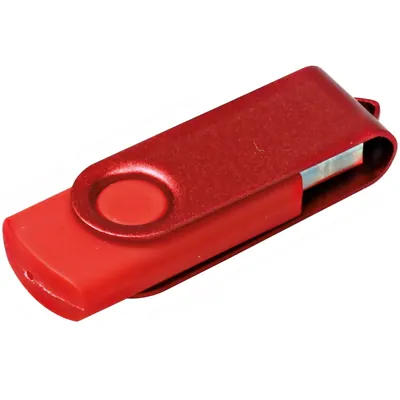 Eşrefoğulları Kırmızı Döner Kapaklı USB Bellek (32 GB)