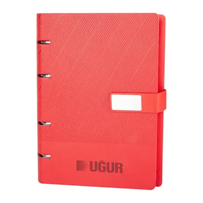 Birlik Kırmızı Organizer Ajanda (17,5x22,5cm)