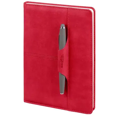 Atakule Kırmızı Tarihsiz Defter (15x21 cm)