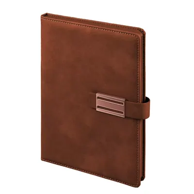 Akıncı Kahverengi Tarihsiz Defter (15x21 cm)