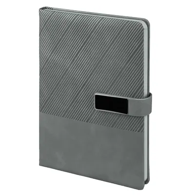 Kavaklıdere Gri Tarihsiz Defter (15x21 cm)