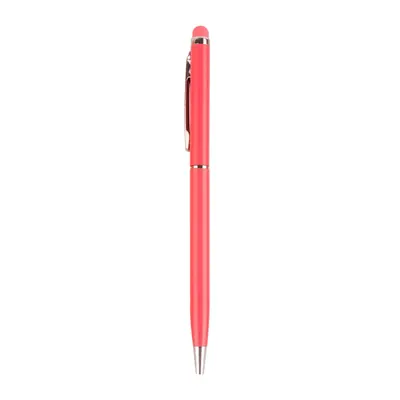 Bayraklı Pembe Metal Tükenmez Kalem